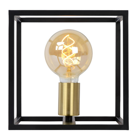 Lucide RUBEN - Lampe de table - 1xE27 - Noir