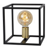 Lucide RUBEN - Lampe de table - 1xE27 - Noir