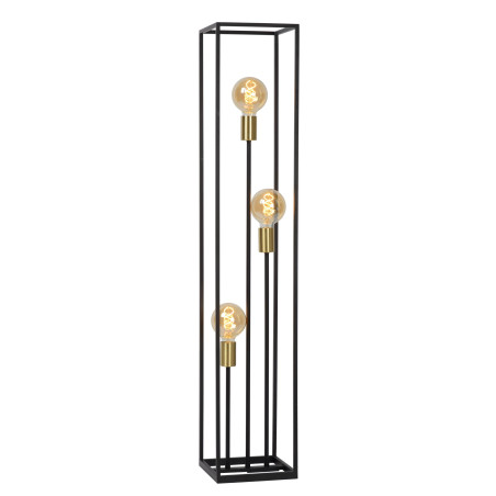Lucide RUBEN - Lampadaire - 3xE27 - Noir