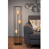 Lucide RUBEN - Lampadaire - 3xE27 - Noir