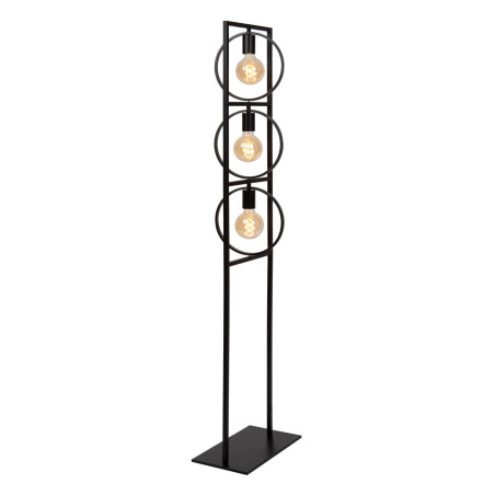 Lucide SUUS - Lampadaire - 3xE27 - Noir