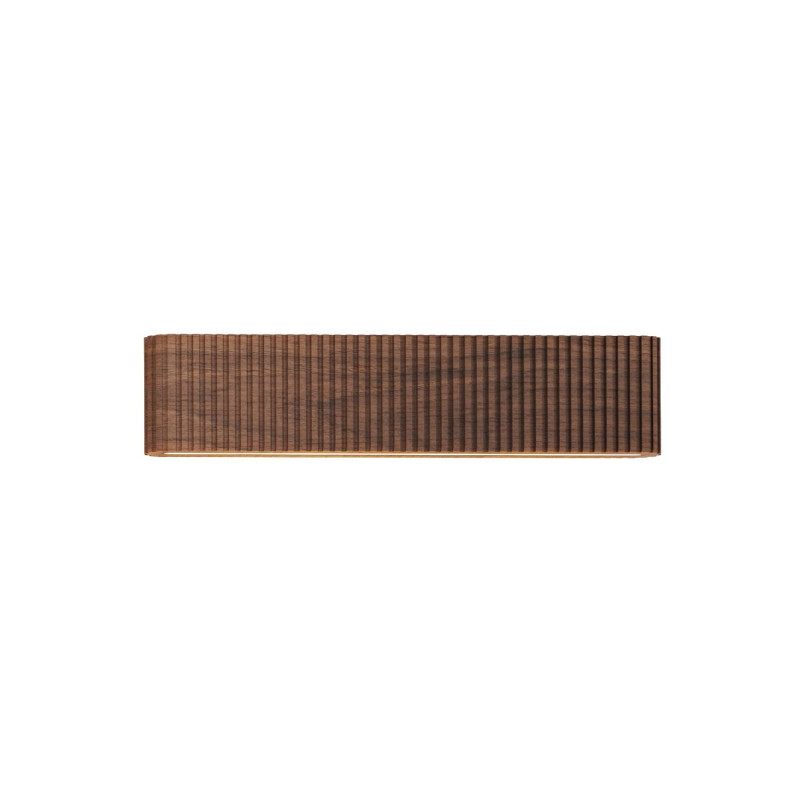 Lucide BANNISTER - Applique murale - LED Dim. - CCT - 2x7W 2200K/3000K - Aspect bois - Vibes