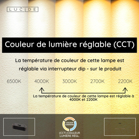 Lucide LANGHOLT - Suspension - LED Dim. - CCT - 1x28W 2200K/4000K - Bois clair - Vibes