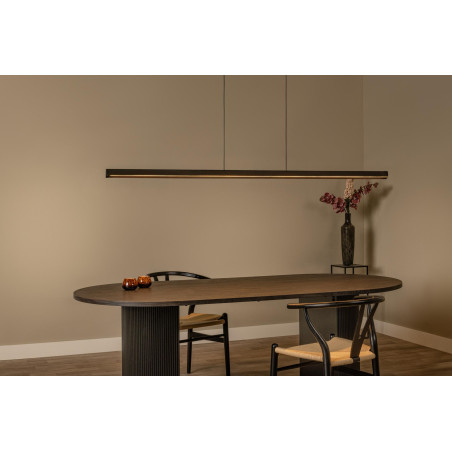 Lucide FELSTED - Suspension - LED Dim. - CCT - 1x28W 2200K/4000K - Noir - Vibes