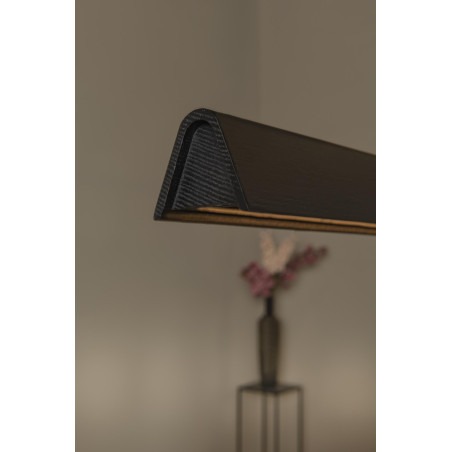 Lucide FELSTED - Suspension - LED Dim. - CCT - 1x28W 2200K/4000K - Noir - Vibes
