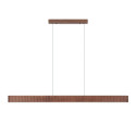 Lucide BANNISTER - Suspension - LED Dim. - CCT - 1x30W 2200K/3000K - Aspect bois - Vibes
