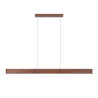 Lucide BANNISTER - Suspension - LED Dim. - CCT - 1x30W 2200K/3000K - Aspect bois - Vibes