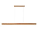 Lucide BANNISTER - Suspension - LED Dim. - CCT - 1x30W 2200K/3000K - Bois clair - Vibes
