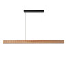 Lucide BANNISTER - Suspension - LED Dim. - CCT - 1x30W 2200K/3000K - Bois clair - Vibes