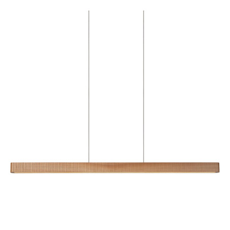 Lucide BANNISTER - Suspension - LED Dim. - CCT - 1x30W 2200K/3000K - Bois clair - Vibes