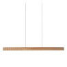 Lucide BANNISTER - Suspension - LED Dim. - CCT - 1x30W 2200K/3000K - Bois clair - Vibes