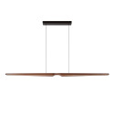 Lucide HALMSTAD - Suspension - LED Dim. - CCT - 1x28W 2200K/4000K - Aspect bois - Vibes