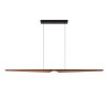 Lucide HALMSTAD - Suspension - LED Dim. - CCT - 1x28W 2200K/4000K - Aspect bois - Vibes