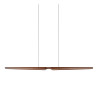Lucide HALMSTAD - Suspension - LED Dim. - CCT - 1x28W 2200K/4000K - Aspect bois - Vibes