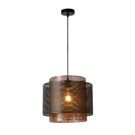 Lucide ORRIN - Suspension - Ø 34 cm - 1xE27 - Noir