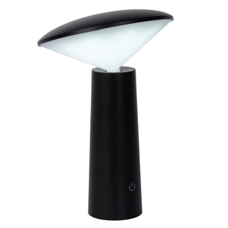 Lucide JIVE - Lampe de table Rechargeable Intérieur/Extérieur - Batterie/Piles - Ø 13,7 cm - LED Dim. - CCT - 1x3W 2800K/6500K