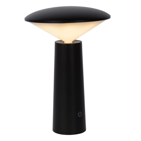 Lucide JIVE - Lampe de table Rechargeable Intérieur/Extérieur - Batterie/Piles - Ø 13,7 cm - LED Dim. - CCT - 1x3W 2800K/6500K
