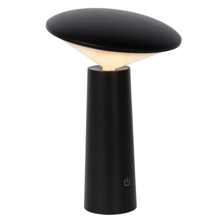 Lucide JIVE - Lampe de table Rechargeable Intérieur/Extérieur - Batterie/Piles - Ø 13,7 cm - LED Dim. - CCT - 1x3W 2800K/6500K