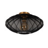 Lucide CORINA - Plafonnier - Ø 40 cm - 1xE27 - Noir