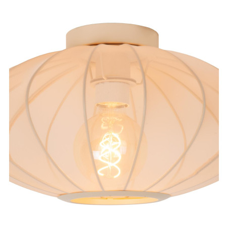 Lucide CORINA - Plafonnier - Ø 40 cm - 1xE27 - Crème