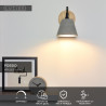 Lucide POSSIO - Applique murale - 1xE14 - Gris