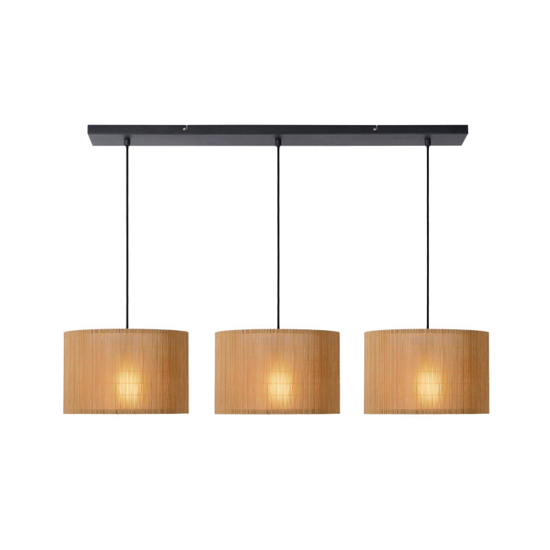 Lucide MAGIUS - Suspension - 3xE27 - Naturel