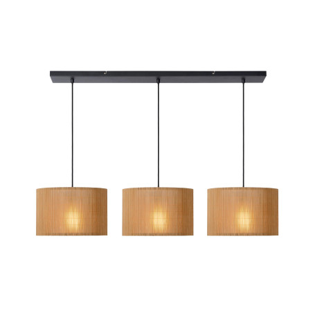 Lucide MAGIUS - Suspension - 3xE27 - Naturel