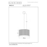 Lucide MAGIUS - Suspension - Ø 42 cm - 1xE27 - Naturel