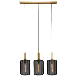 Lucide CORINA - Suspension - 3xE27 - Noir