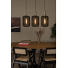 Lucide CORINA - Suspension - 3xE27 - Noir