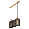 Lucide CORINA - Suspension - 3xE27 - Noir