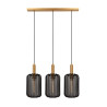 Lucide CORINA - Suspension - 3xE27 - Noir
