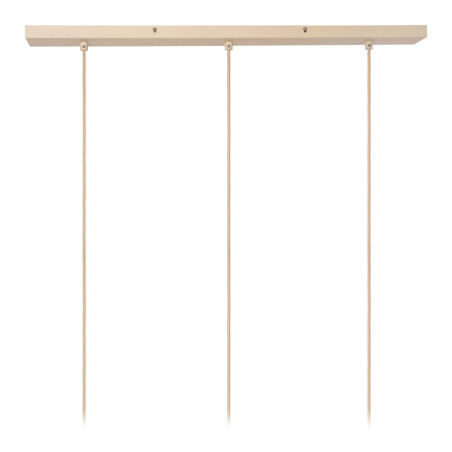 Lucide CORINA - Suspension - 3xE27 - Crème