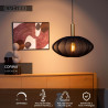 Lucide CORINA - Suspension - Ø 50 cm - 1xE27 - Noir