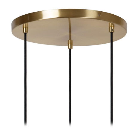 Lucide ALICENT - Suspension - Ø 35 cm - 3xE27 - Or Mat / Laiton