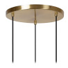 Lucide ALICENT - Suspension - Ø 35 cm - 3xE27 - Or Mat / Laiton