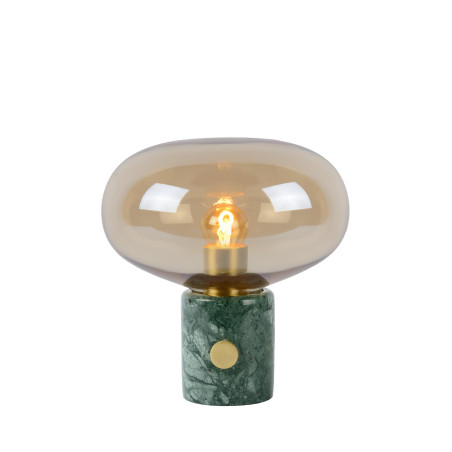 Lucide CHARLIZE - Lampe de table - Ø 23 cm - 1xE27 - Vert