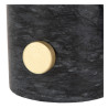 Lucide CHARLIZE - Lampe de table - Ø 23 cm - 1xE27 - Noir