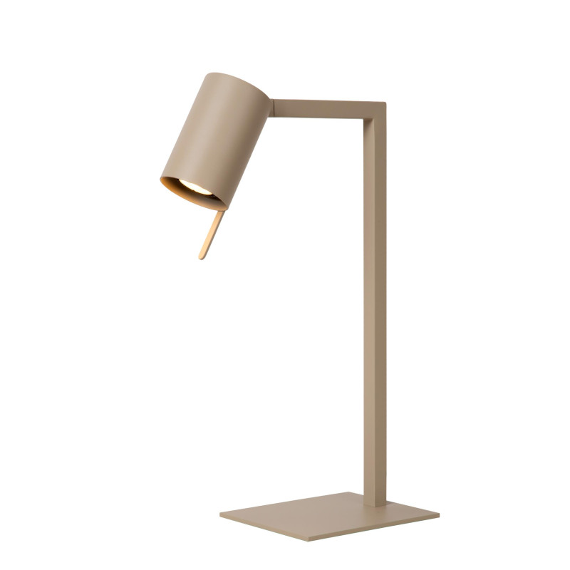 Lucide LESLEY - Lampe de bureau - 1xGU10 (MR16) - Taupe