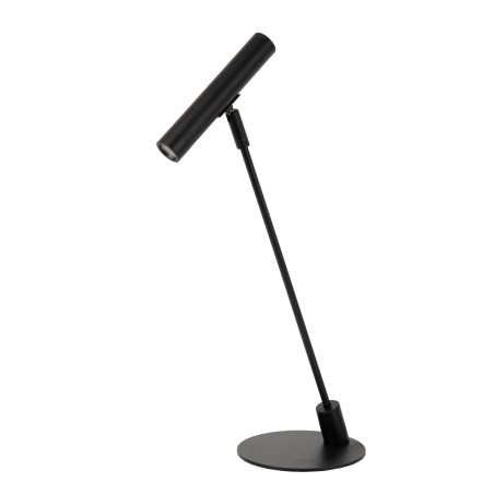 Lucide ALEC - Lampe de bureau - LED 3 StepDim - G9 - 1x3W 2700K - Des anneaux interchangeables inclus - Noir