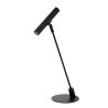 Lucide ALEC - Lampe de bureau - LED 3 StepDim - G9 - 1x3W 2700K - Des anneaux interchangeables inclus - Noir