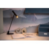 Lucide ALEC - Lampe de bureau - LED 3 StepDim - G9 - 1x3W 2700K - Des anneaux interchangeables inclus - Noir