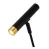 Lucide ALEC - Lampe de bureau - LED 3 StepDim - G9 - 1x3W 2700K - Des anneaux interchangeables inclus - Noir