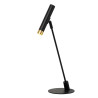 Lucide ALEC - Lampe de bureau - LED 3 StepDim - G9 - 1x3W 2700K - Des anneaux interchangeables inclus - Noir