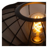 Lucide CORINA - Lampe de table - Ø 40 cm - 1xE27 - Noir