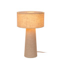 Lucide LEEROY - Lampe de table - Ø 30 cm - 1xE27 - Taupe