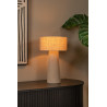 Lucide LEEROY - Lampe de table - Ø 30 cm - 1xE27 - Taupe