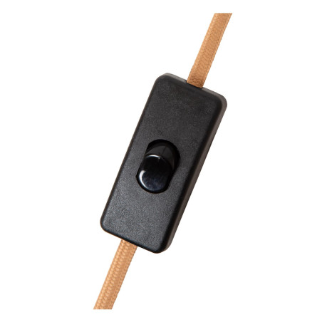 Lucide LEEROY - Lampe de table - Ø 30 cm - 1xE27 - Taupe