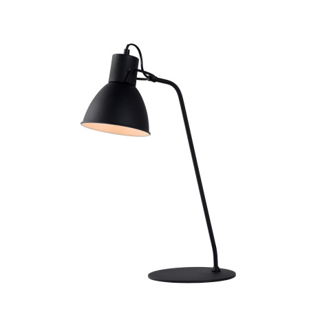 Lucide SHADI - Lampe de bureau - Ø 20 cm - 1xE14 - Noir