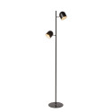 Lucide SKANSKA - Lampadaire - LED 3 StepDim - 2x5W 3000K - Noir